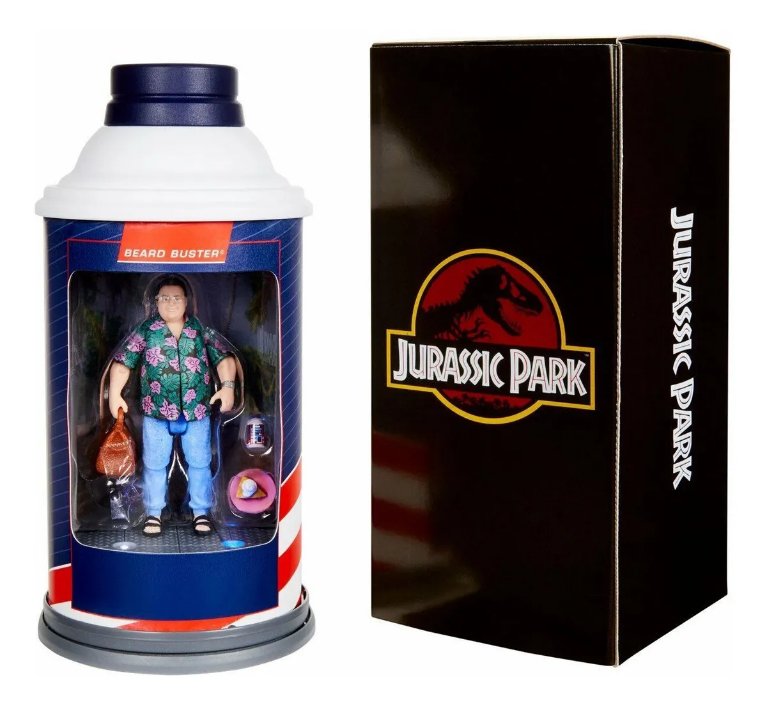 Jurassic Park Barbasol Dennis Nedry Sdcc 2020 Exclusivo Mattel