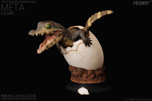 Meta Deinosuchus Hatchling edición limitada 500 piezas.