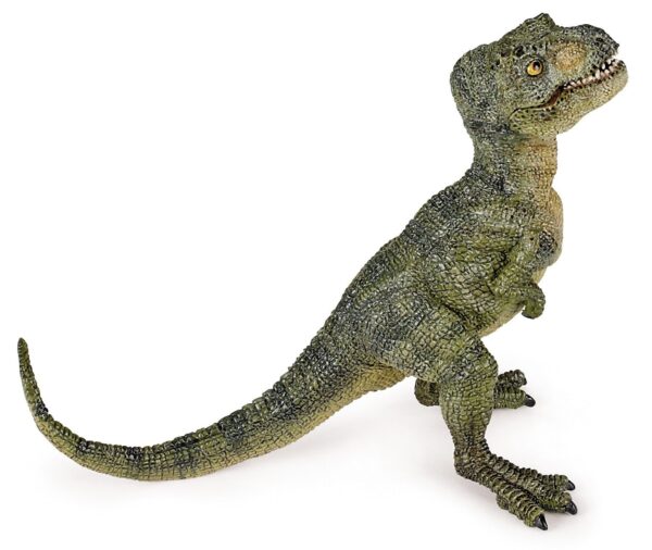 Tiranosaurio bebé verde Primera edición descontinuado PAPO