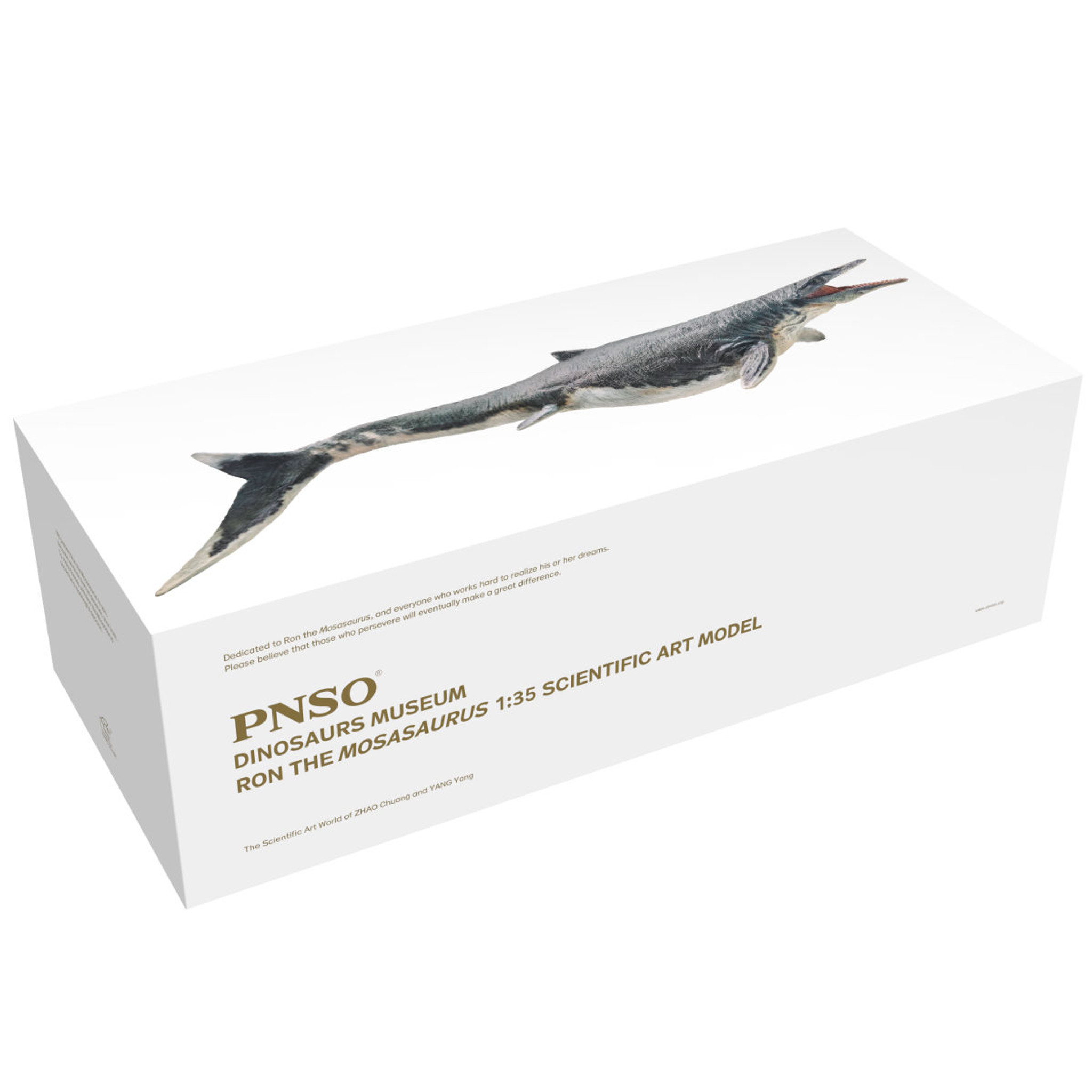 Ron el Mosasaurio PNSO Edición Museo.